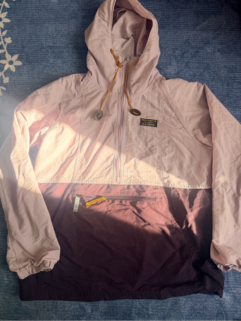 L.L.Bean Mountain Classic Anorak xs lavender ice